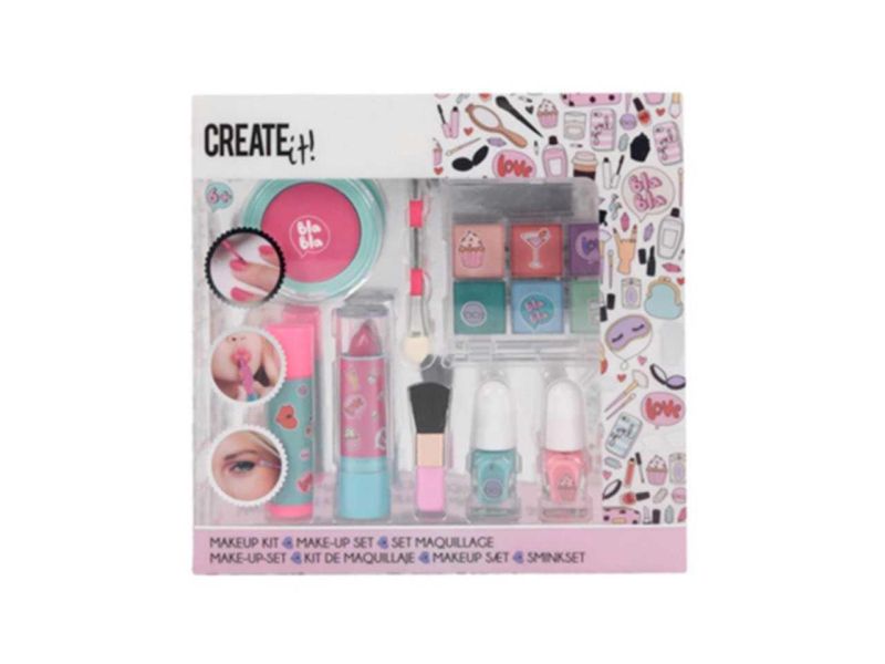 Set ombretti e smalti pink,Create It