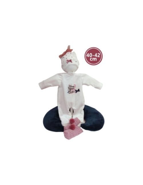 Tutina per bambole con cuscino di protezione, 42 cm,Llorens,Eta 3+