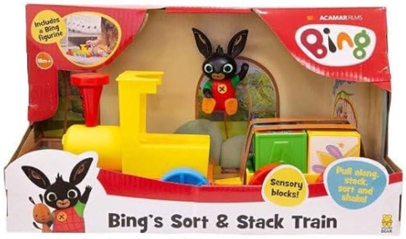 Bing,Treno ordina e impila,Gloden Bear,Eta 2+