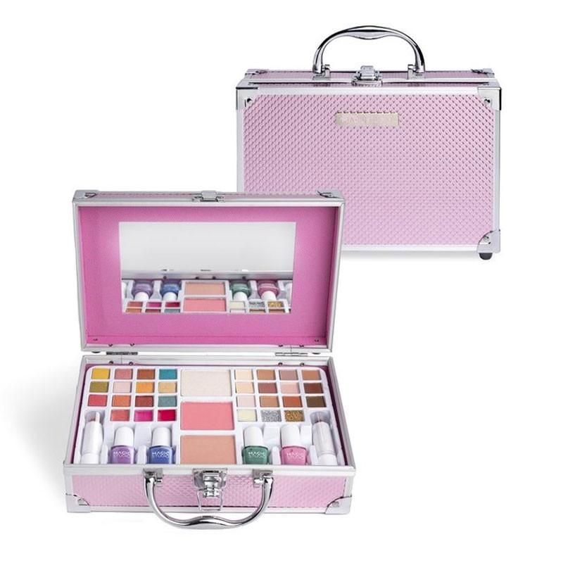 Trucchi Bambina Set, Lavabile Trucchi per Bambina, Valigetta Trucchi Bambini,Colore Rosa