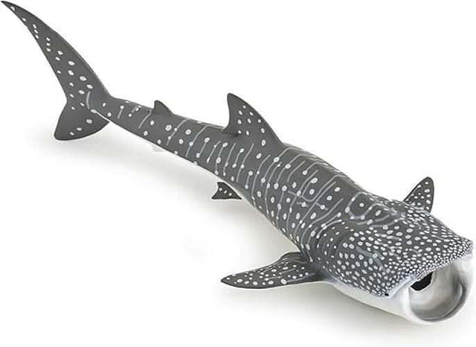 Papo - Statuetta di animale grande - Squalo balena, Gigante gentile dell`oceano,Eta 3+