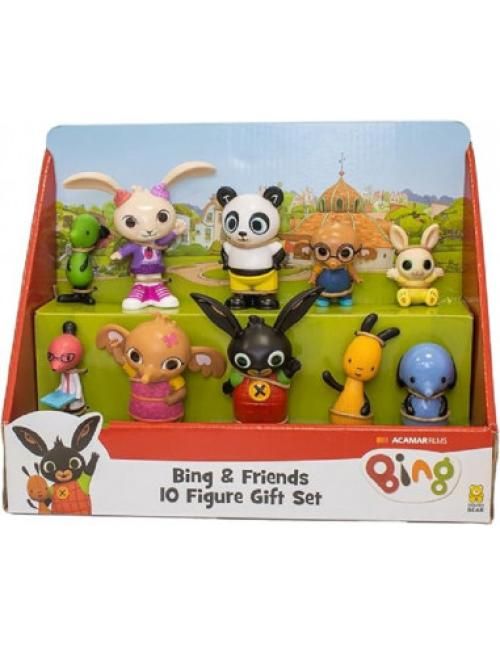 Bing,Gift Set 10 personaggi,Goldean Bear,Età 2+