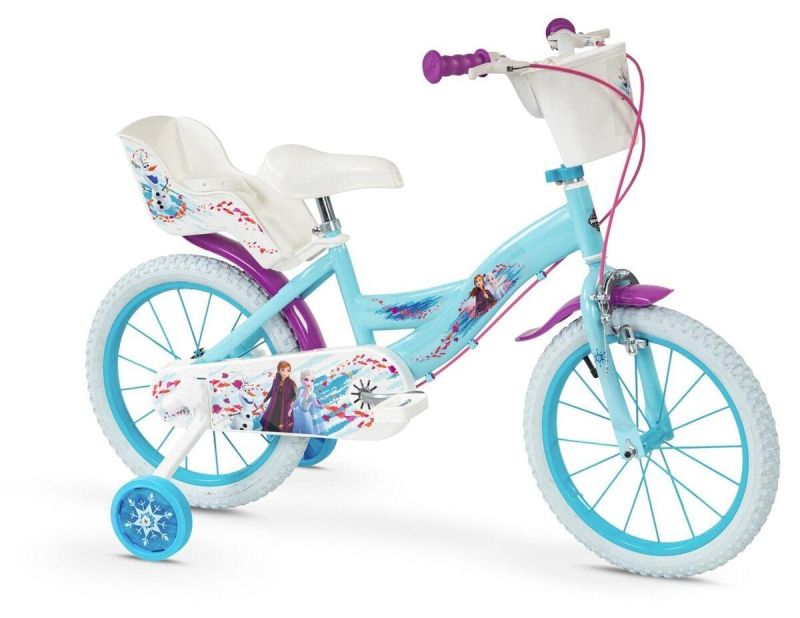 Bicicletta 16` Frozen,HUffy eta 4-6 anni