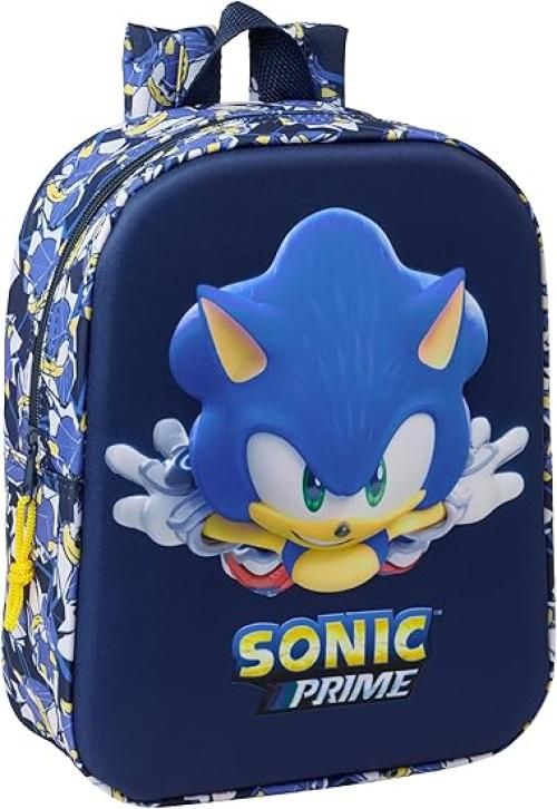 Mini zaino 3D Sonic Prime,Safta