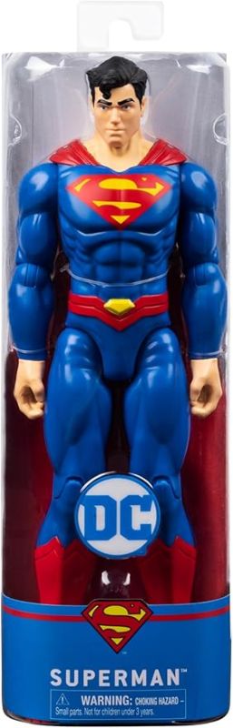 DC Comics Superman,Personaggio 30 cm,SpinMaster,Eta 3+