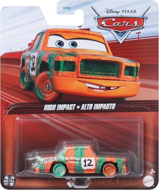 Veicolo in metallo Disney Cars,High Impact,Scala 1:55,Mattel,Eta 3+