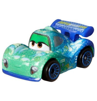 Cars Mini Racers Carla Veloso,Veicolo in miniatura in metallo,Mattel,Eta 3+