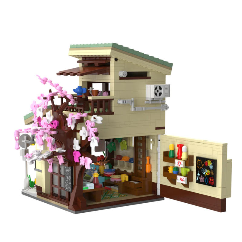 CaDA, Kitty`s grocery store,Set da costruzioni con luci,Eta 14 +