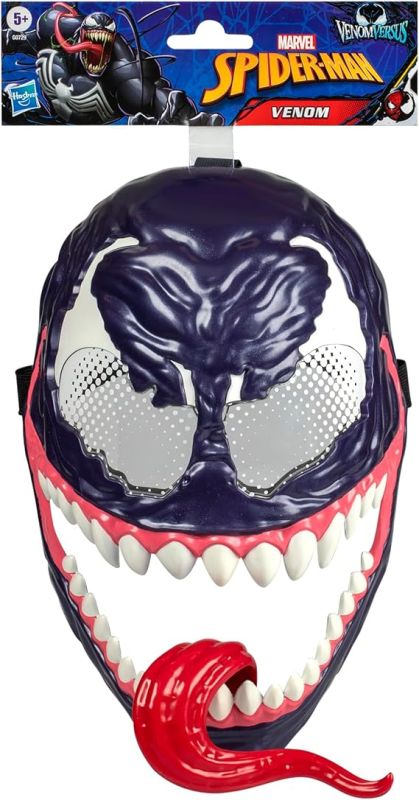 Marvel Spider-Man VenomVersus, Maschera di Venom, Giocattoli a Tema Supereroi,hasbro,Eta 5+