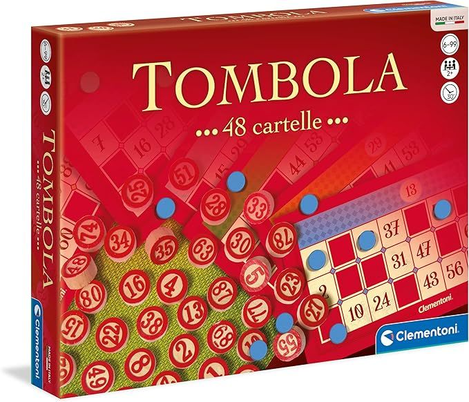 Tombola Classica - Made in Italy - gioco di societa,Clementoni,Eta 6-99 anni