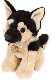 Peluche Pastore tedesco 20 cm,Morbidelli Rex,Decar Eta 1+