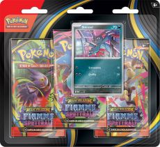 Pokemon GCC, Megaevoluzione Fiamme Spettrali,Blister 3 buste con promo Sneasel,The Pokemon Company,Eta 6+