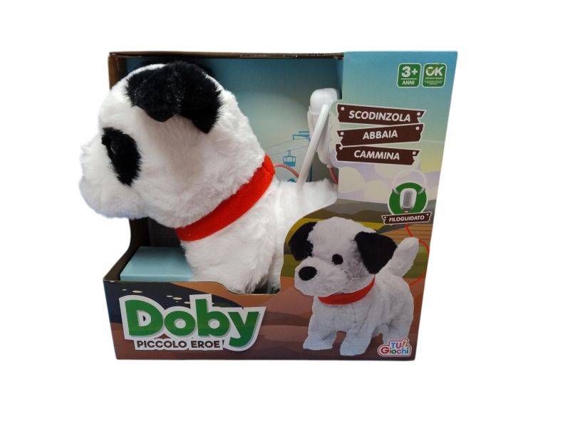Cucciolo interattivo filoguifato,Doby Piccolo eroe,Eta 3+