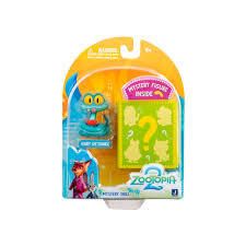 Disney Zootropolis 2 Mistery Tails Gary De`Snake , Pack 2 personaggi di cui uno a sorpresa,JazwareS,ETa 4+