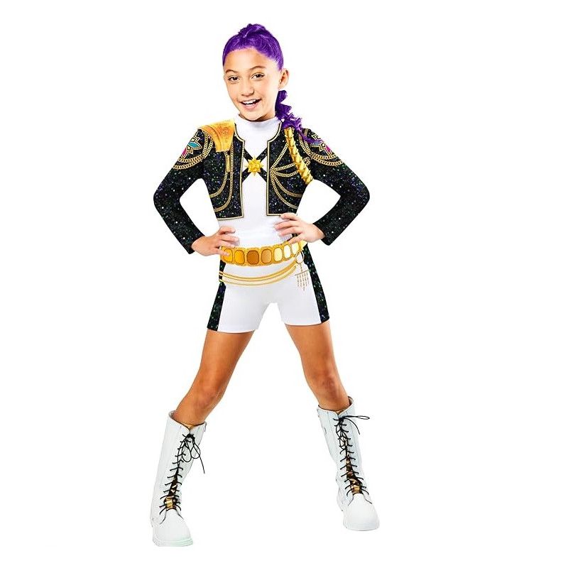 Vestito Rumi Originale K-Pop Demon Hunters Rumi Golden Child Costume, Kids Fancy Dress 9-10 anni
