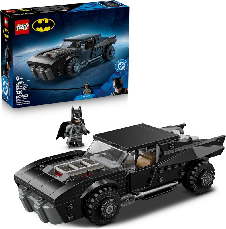 LEGO DC Batmobile di Batman - Macchina Giocattolo - Kit di Modellismo da Collezione con Minifigure del Supereroe , Eta 9+