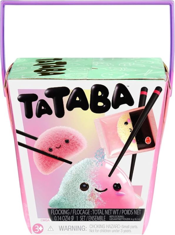 Tataba Squishy con scatola a sorpresa, Include uno squishy a sorpresa con decorazioni, Personaggi da collezione, Eta 3+
