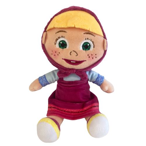 Masha & Orso Peluche Masha, 25 cm, Eta 0+