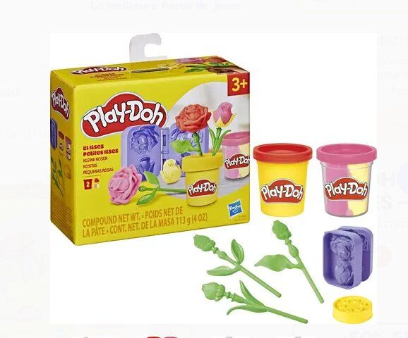Play-Doh Fiori Rose CREATION FLORALES - ROSES
,Hasbro,Eta 2+