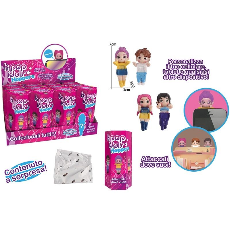 K-pop Idols Hoppers,1 scatola sorpresa, Toys Garden, Eta 3+