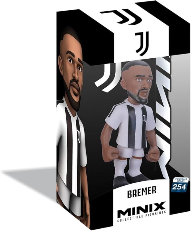 MINIX - Football Stars #254 - Juventus - Gleison Bremer - Statuetta da collezione 12 cm