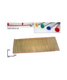 Stuoia in alluminio 70X180 cm, 1 pezzo colore casuale
