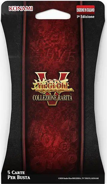 Yu-Gi-Oh Collezione Rarita V Blister 1 Pack, Lingua italiana, Konami, Eta 6+