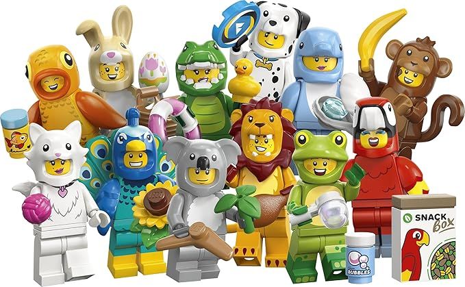 LEGO Minifigures Serie Animali 28 - Scatola a Sorpresa, 1 pezzo casuale, Eta 5+