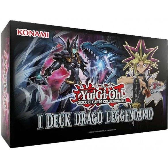 Yu-Gi-Oh! I deck drago leggendario,Lingu Italiana, Konami,Eta 6+