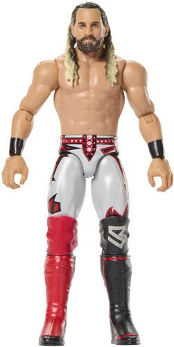 WWE Main Event - Seth `Freakin` Rollins, Superstar collezionabile Series 163, action figure con 14 punti di articolazione e aspetto realistico,Mattel, Eta 6+