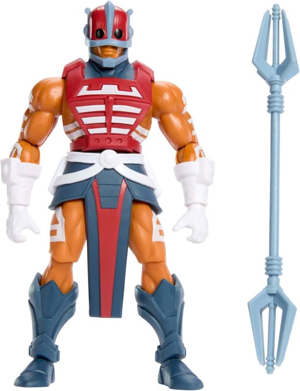 Masters of the Universe Origins - Zodak 200X Collezione Cartoon, action figure della serie TV MOTU anni `80, desing dettagliato e accessorio bastone a due teste,Mattel,Eta 6+