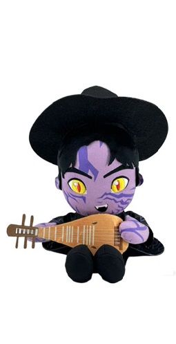 Peluche K Pop Demon Hunters Jinu 35 cm bambola ufficiale dell`idolo coreano, figura morbidae abbracciabile, collezione K-Pop, merchandising ufficiale,regalo per i fan