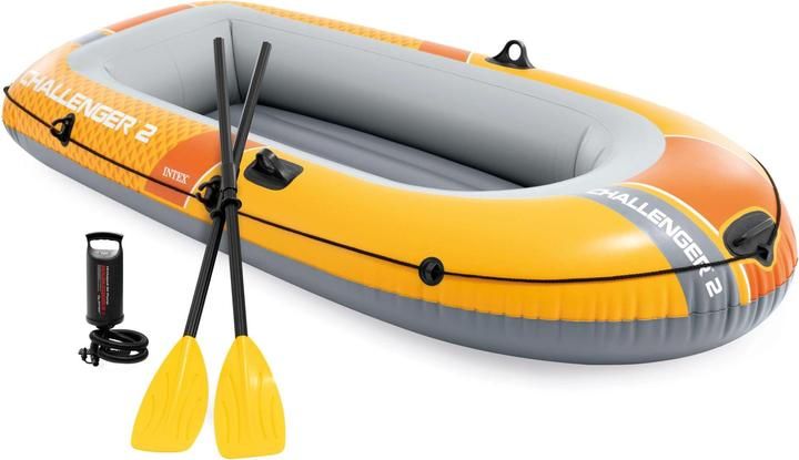Canotto Challenger 2 posti, 236X114x41cm,Intex