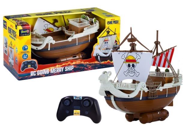 One Piece Going Merry, Barca RC 2.4 GHz, Revell, Eta 6+