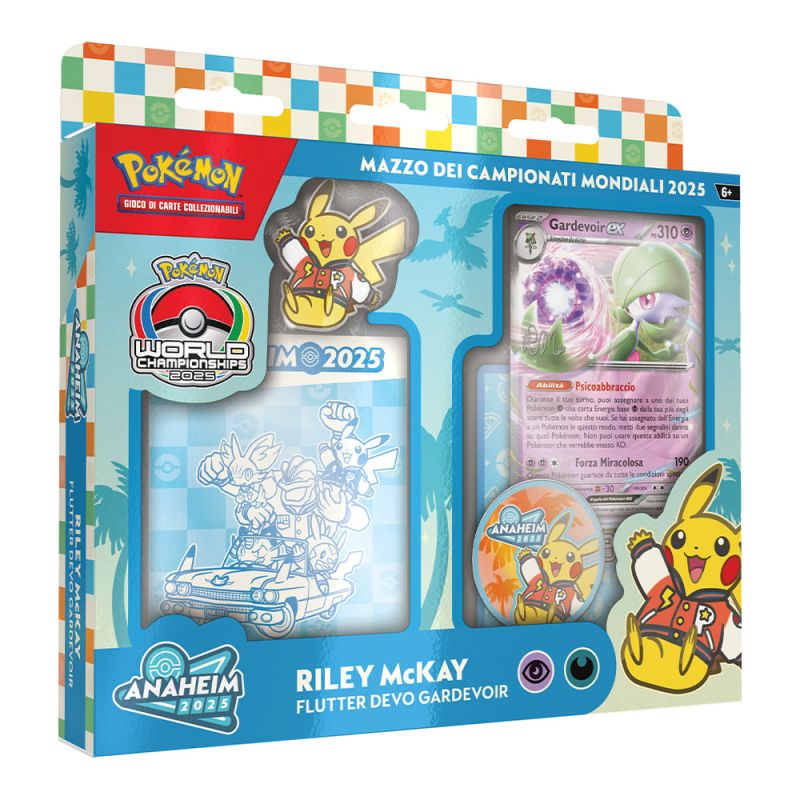 Pokemon Mazzo dei campionati mondiali 2025, Flutter Devo Gardevoir Riley McKay del GCC Pokemon, Eta 6+