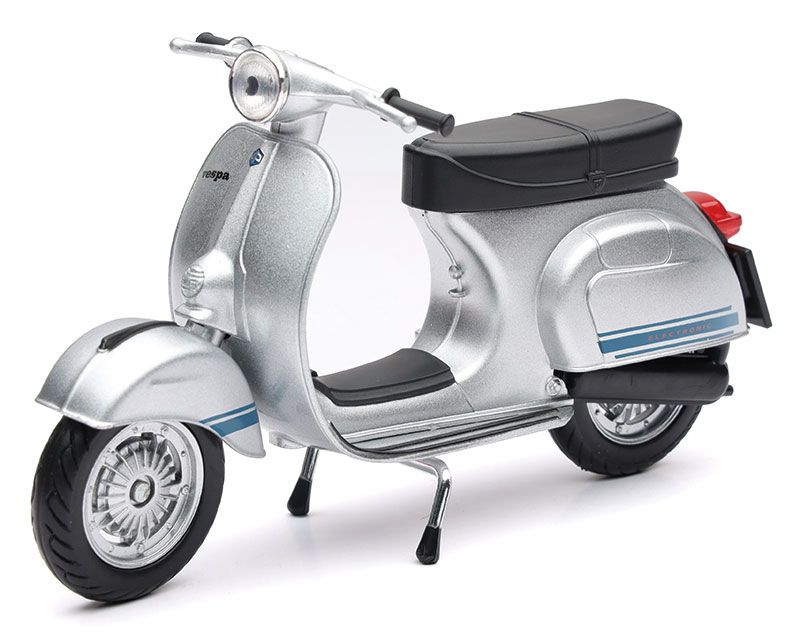 Modellino Piaggio Vespa 125 ET3 Primavera, Colore argento 1:12, NewRay,Eta 5+