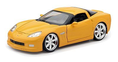 Chevrolet Corvette Grand Sport Veicolo 1:24 Colore Giallo, New Ray,Eta5+