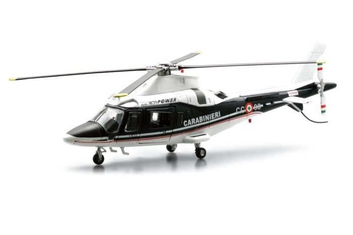 Elicottero Carabiniieri,Augusta Westland AW109  Scala 1:43, New ray, Eta 8+