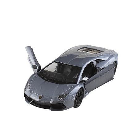 Lamborghini Aventador LP 700-4,Veicolo 1:24 Colore Grigio, New Ray,Eta5+
