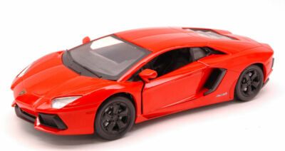 Lamborghini Aventador LP 700-4,Veicolo 1:24 Colore Rosso, New Ray,Eta5+