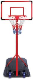 hoopyosms Canestro Basket 4-in-1 per Bambini, Altezza Regolabile con Porta Calcio e Lancio Anelli, Mini Canestro Interno ed Esterno, Gioco Sportivo Multifunzione per Bambini(Verde