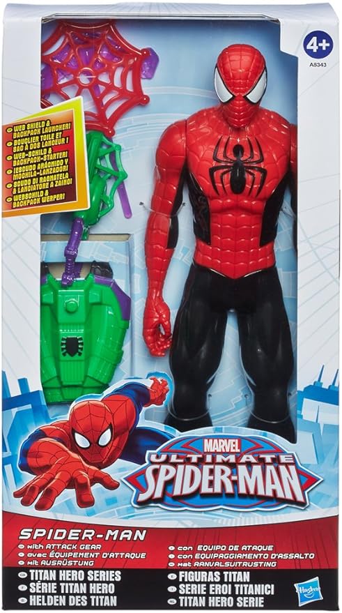 Image of Hasbro - SpiderMan 30 cm con Accessorio
