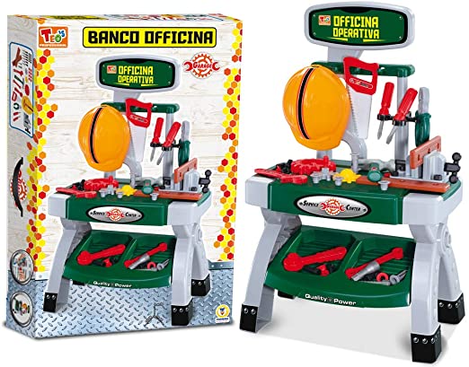 Image of Banco da Lavoro Bambini di Attrezzi Accessori 2 Anni Giocattolo Gioco Pezzi Giocattoli Trapano con numerosi Pezzi Piano