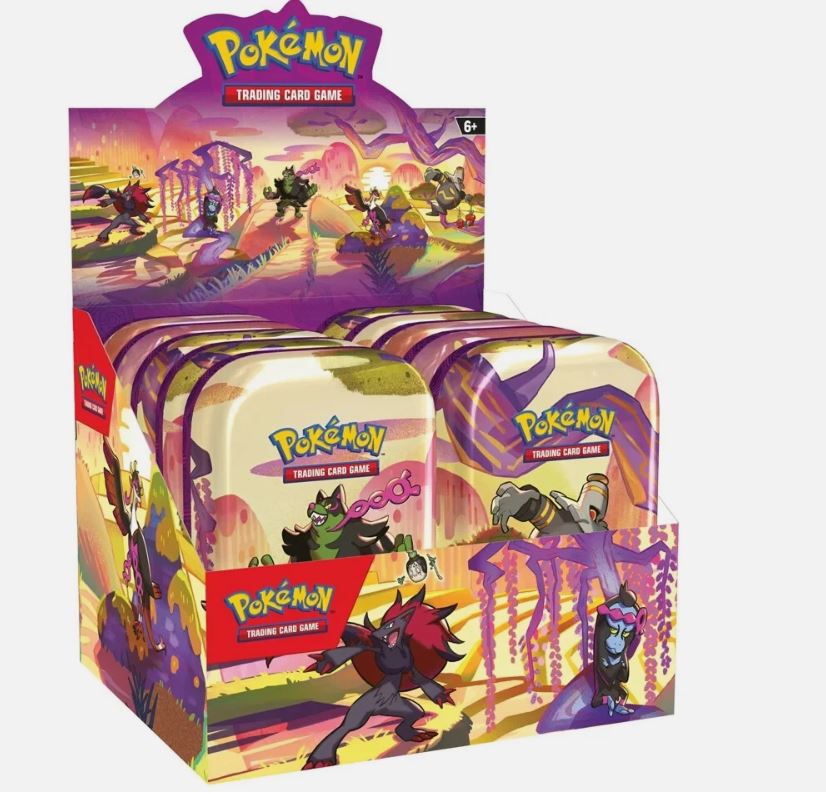 Image of Pokemon Segreto Fiabesco Mini Tin POKEMON TCG SEGRETO FIABESCO Display 10x Mini Tin - ITALIANO