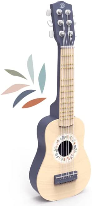 Image of Chitarra di Legno bambini corde musicali Giocattolo Colore da Musicale Strumento Gioco Dai 2 anni La Ukulele mini regalo