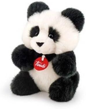 Trudi Panda Promo Peluche piccoli idea regalo adulti e bambini per Natale, San Valentino e Compleanno | 15x17x12cm taglia S | Black Friday | modello 69652