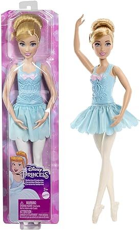 Disney Principessa Bambola Ballerina Cenerentola per bambine dai 3 anni in poi