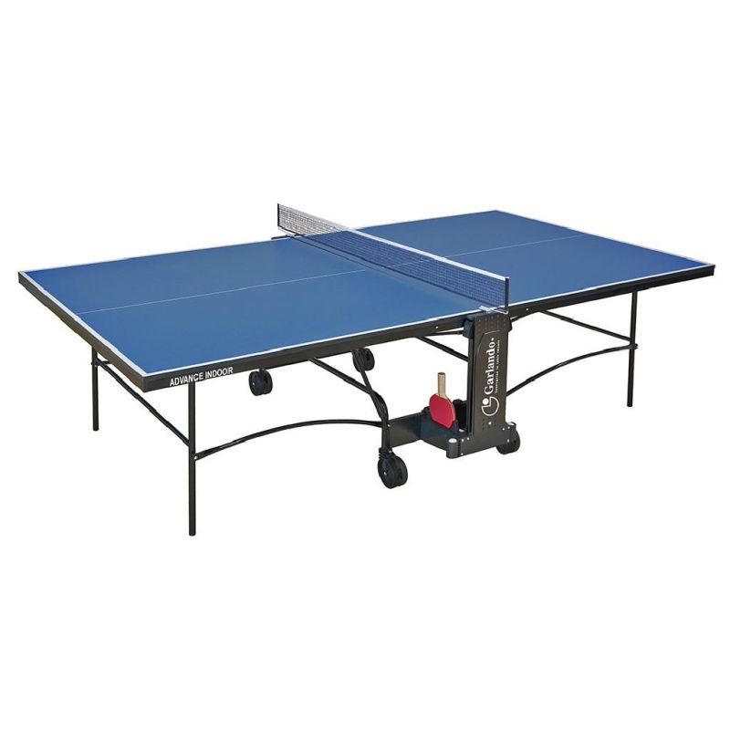 Ping pong ADVANCE INDOOR piano blu con ruote, per interno