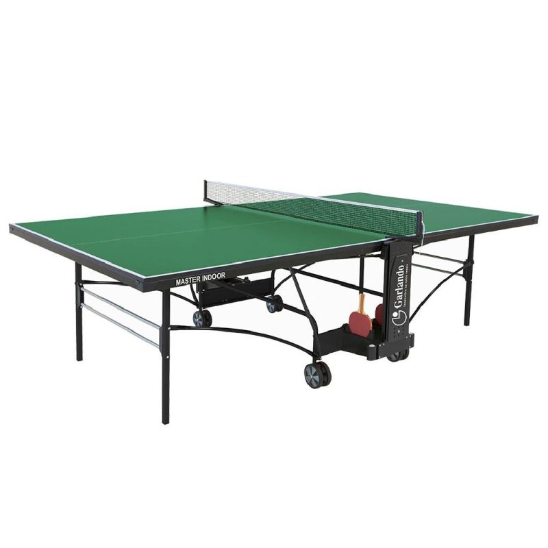 Ping pong MASTER INDOOR piano verde con ruote, per interno