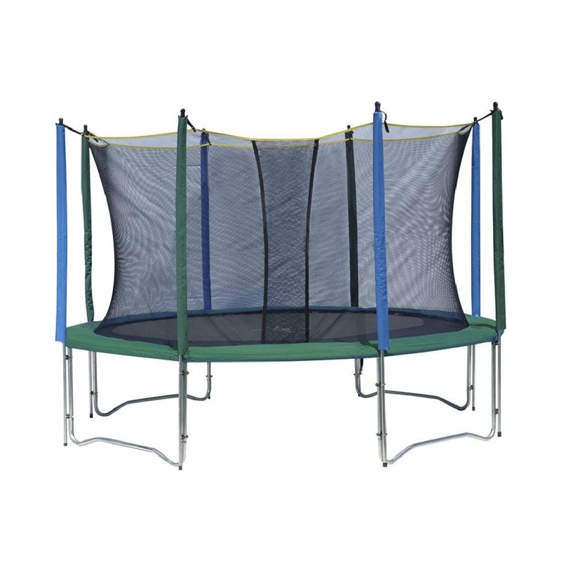 Rete di protezione ` L ` per trampolino .